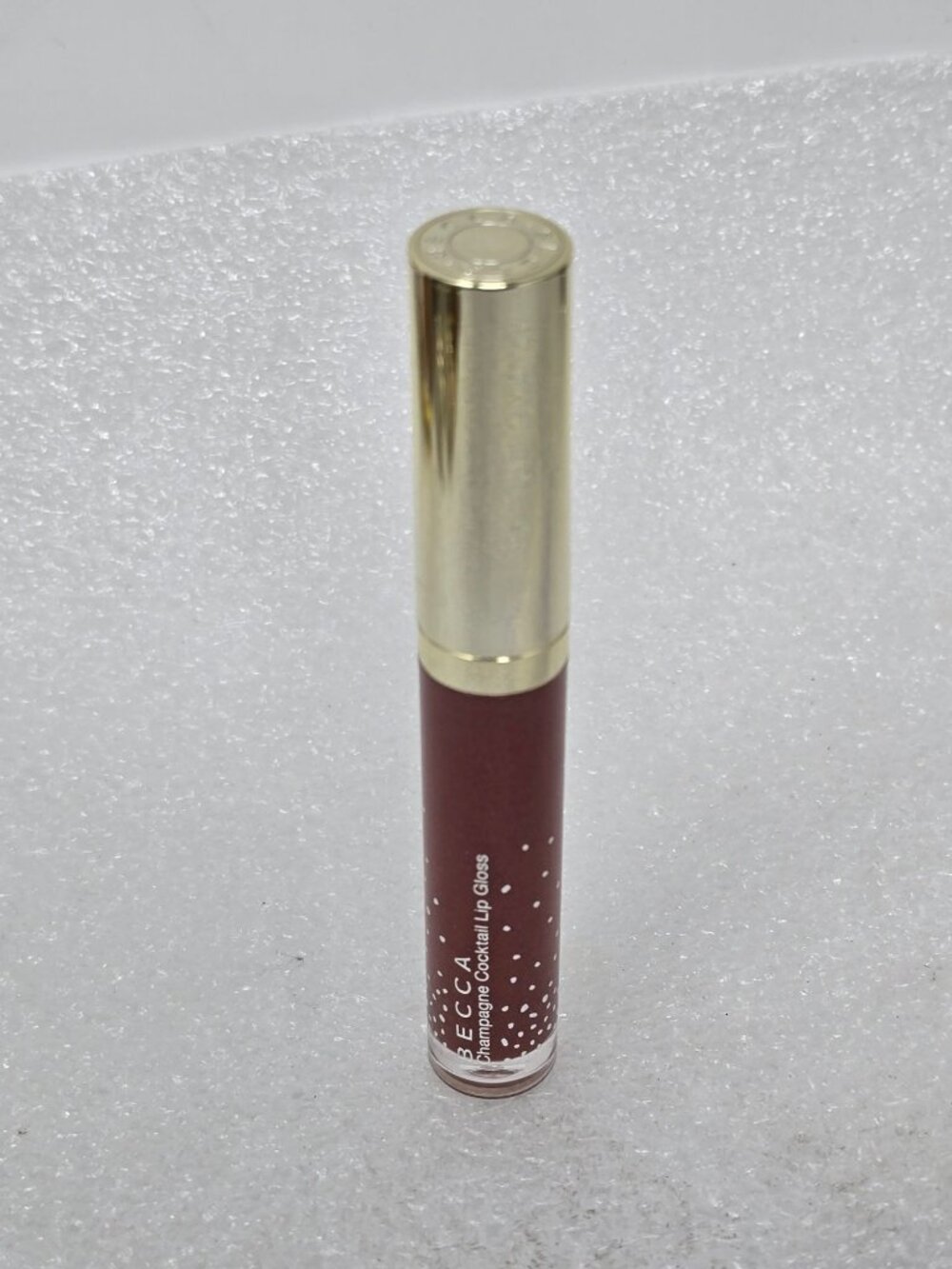 Becca Champagne Cocktail Lip Gloss Sparkling Rosé .18oz Hydrating & Long-Lasting